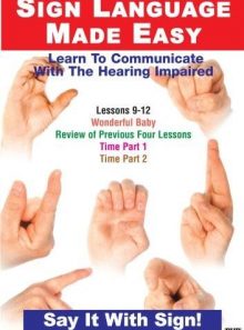 Sign language series 9