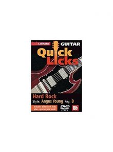 Quick licks for guitar hard rock style