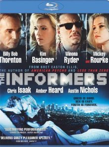The informers - blu ray - import