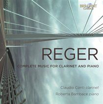 Reger complete music for clarinet & pian