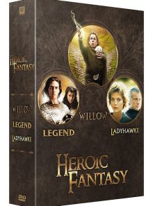 Heroic fantasy : legend + willow + ladyhawke - pack