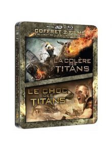 Le choc des titans + la colère des titans - combo blu-ray 3d + blu-ray + copie digitale - édition boîtier steelbook