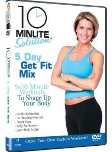 10 minute solution - five day get fit mix [import anglais] (import)