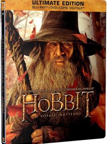 Le hobbit : un voyage inattendu - ultimate edition - blu-ray + dvd + copie digitale - steelbook gandalf