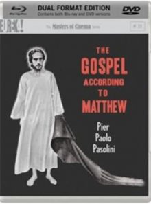 The gospel according to matthew [il vangelo secondo matteo] (1964) (masters of cinema) [dual format blu-ray & dvd]