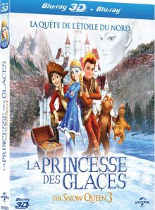La princesse des glaces (the snow queen 3) - combo blu-ray 3d + blu-ray 2d