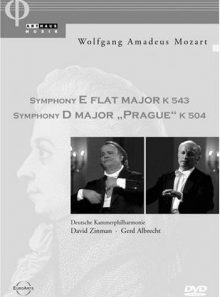Mozart - symphony in e flat major, symphony in d major prague