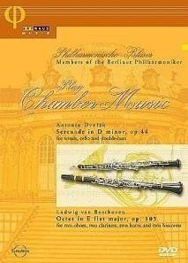 Playing chamber music - dvorak serenade in d minor, beethoven octet in e flat, philharmonische blaser, potsdam