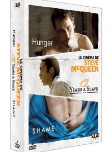 Le cinéma de steve mcqueen : hunger + 12 years a slave + shame - pack