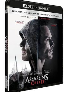 Assassin's creed - 4k ultra hd + blu-ray + digital hd