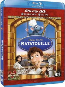 Ratatouille - combo blu-ray 3d + blu-ray 2d