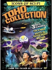 Icons of sci-fi, toho collection (the h man, battle in outer space, mothra)