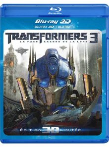 Transformers 3 - la face cachée de la lune - combo blu-ray 3d + blu-ray 2d