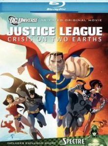 Justice league: crisis on two earths - blu ray