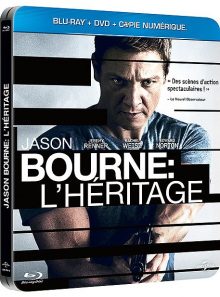 Jason bourne : l'héritage - combo blu-ray + dvd - édition boîtier steelbook