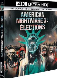 American nightmare 3 : élections - 4k ultra hd + blu-ray + digital