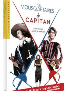 Coffret hunebelle - edition spéciale : les 3 mousquetaires et le capitan