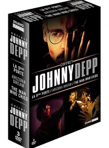 Johnny depp - coffret - arizona dream + the man who cried (les larmes d'un homme) + la neuvième porte