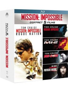 Mission : impossible - l'intégrale des 5 films - pack - blu-ray