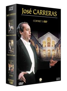 José carreras - coffret 3 dvd - pack