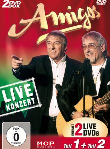 Amigos - live-konzert teil 1 & 2 (2 discs)