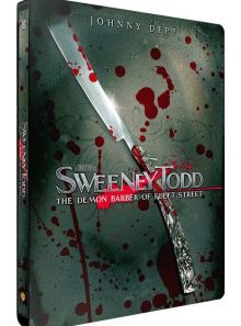 Sweeney todd, le diabolique barbier de fleet street - édition steelbook - blu-ray