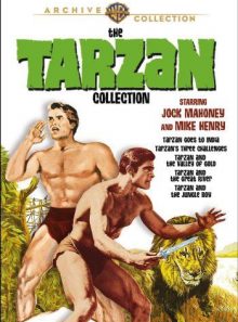 The tarzan collection starring jock mahoney & mike henry (5 discs)