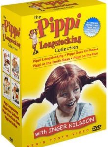 The pippi longstocking collection (pippi longstocking / pippi goes on board / pippi in the south seas / pippi on the run)