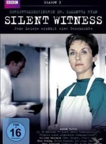 Silent witness: gerichtsmedizinerin dr. samantha ryan - season 3 (4 discs)