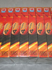 9 vhs neuves e240 super u 4 heures