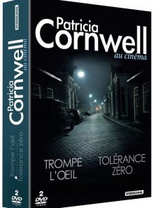 Patricia cornwell au cinéma - trompe l'oeil + tolérance zéro - pack