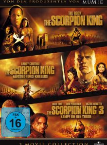 The scorpion king / the scorpion king - aufstieg eines kriegers / scorpion king 3 - kampf ... (3 discs)