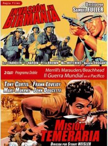 Invasión en birmania (merrill¿s marauders) (1962) / misión temeraria (beachhead) (1954)
