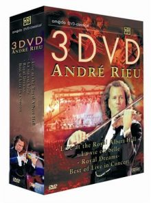 André rieu - coffret 3 dvd