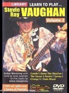 Learn to play...stevie ray vaughn guitar techniques, vol. 2