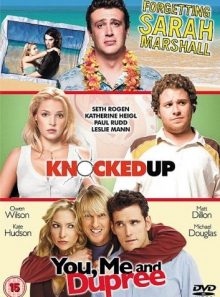 Forgetting sarah marshall/knocked up/you, me and dupree (import)