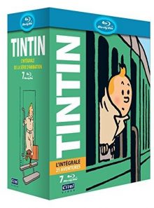 Tintin : l'intégrale de l'animation - 21 aventures - blu-ray