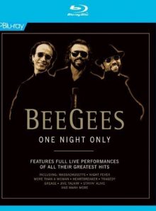 Bee gees one night only en blu ray