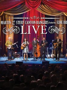 Steve martin and the steep canyon rangers featuring edie brickell live (dvd/cd combo)