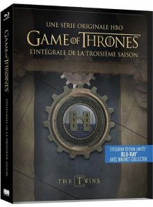Game of thrones (le trône de fer) - saison 3 - édition collector boîtier steelbook + magnet - blu-ray