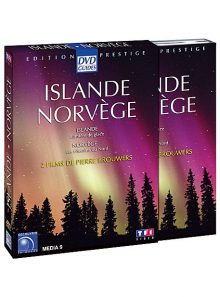 Coffret prestige - norvège, les chemins du nord + islande, lumière de glace - édition prestige