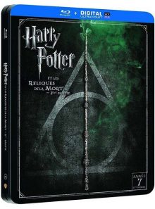 Harry potter et les reliques de la mort - 2ème partie - édition limitée boîtier steelbook - blu-ray