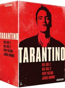 Tarantino - coffret : kill bill 1 & 2 + pulp fiction + jackie brown - pack