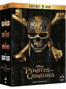 Pirates des caraïbes - coffret 5 films