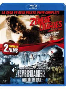 The zombie diaries + zombie diaries 2 : world of the dead - pack - blu-ray