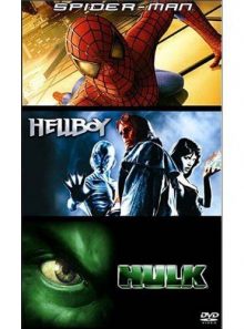 Spider-man 2 + hellboy + hulk