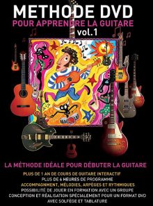 Méthode dvd pour apprendre la guitare - vol. 1
