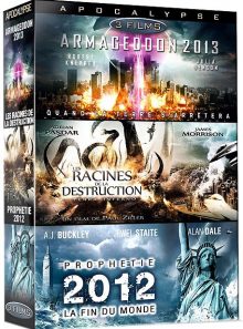 Apocalypse - 3 films : armageddon 2013 + les racines de la destruction + prophétie 2012 : la fin du monde - pack