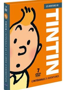 Tintin - l'intégrale de l'animation - coffret 7 dvd