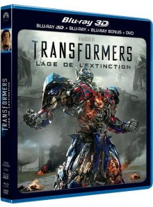 Transformers : l'âge de l'extinction - combo blu-ray 3d + blu-ray + dvd
